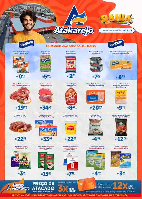 Catálogo Atakarejo em Orlândia | Ofertas exclusivas | 2025-08-03T00:00:00.000Z - 2025-08-09T00:00:00.000Z