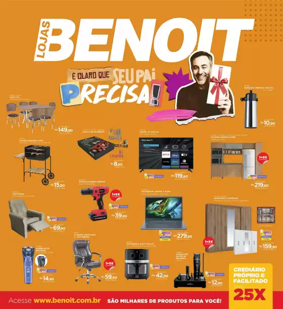 Catálogo Benoit em Nova Era | Encarte Benoit | 2025-08-04T00:00:00.000Z - 2025-08-31T00:00:00.000Z