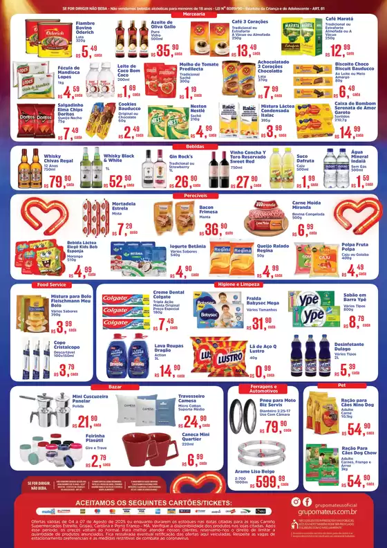 Pechinchas e ofertas atuais