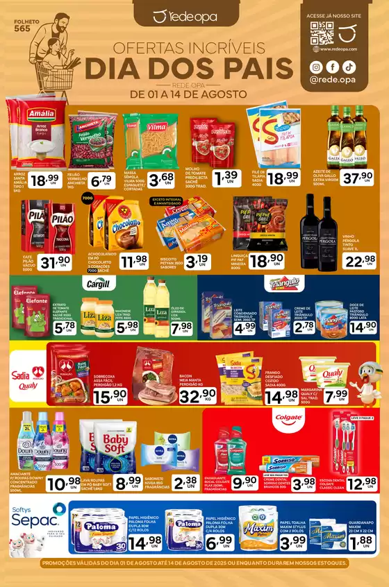 Catálogo Rede Opa em Bicas | Ampla seleção de ofertas | 2025-08-01T00:00:00.000Z - 2025-08-14T00:00:00.000Z
