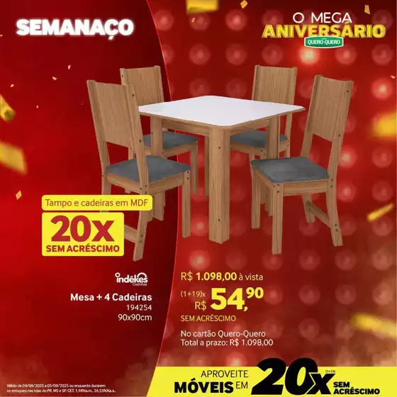 Catálogo Quero Quero em Paracambi | Encarte Quero Quero | 2025-08-04T00:00:00.000Z - 2025-08-05T00:00:00.000Z