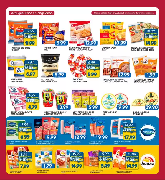 Catálogo Rancho Bom Supermercados em Corupá | Melhores ofertas e descontos | 2025-08-04T00:00:00.000Z - 2025-08-10T00:00:00.000Z