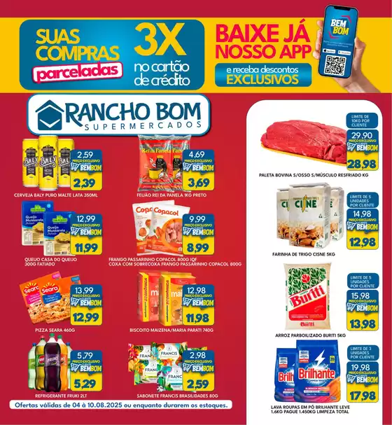 Ofertas e promoções atuais