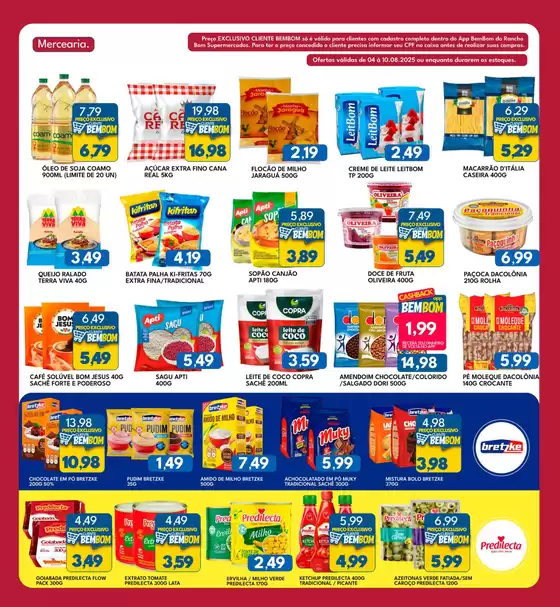 Ofertas e promoções atuais