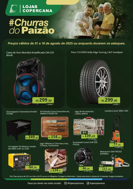 Catálogo Copercana em Severínia | Nossas melhores pechinchas | 2025-08-01T00:00:00.000Z - 2025-08-16T00:00:00.000Z
