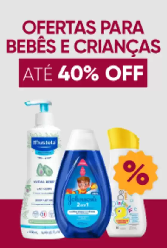 Ofertas exclusivas para nossos clientes
