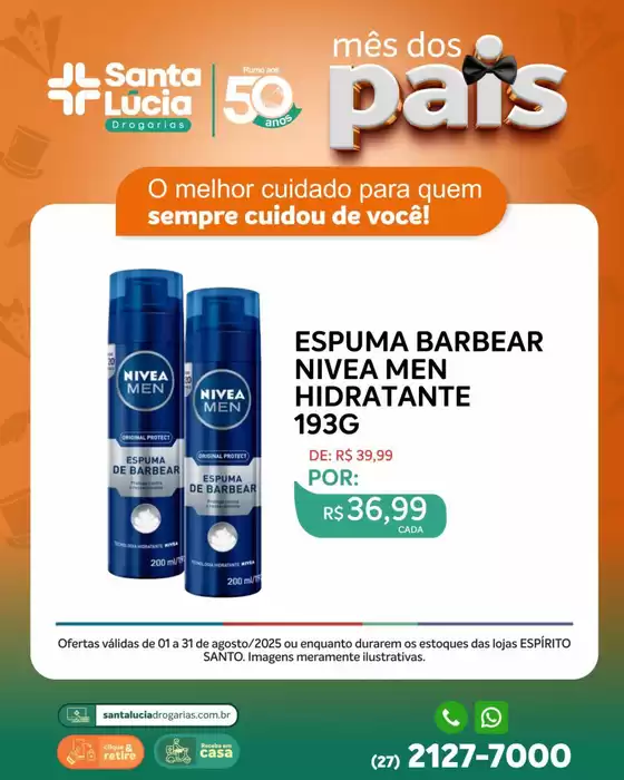 Catálogo Farmácia Santa Lúcia em Morada Nova | Ofertas especiais atraentes para todos | 2025-08-01T00:00:00.000Z - 2025-08-31T00:00:00.000Z