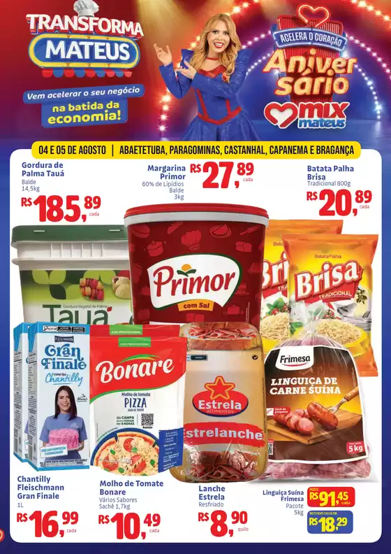 Catálogo Supermercados Mateus em Capanema | Ótima oferta para caçadores de pechinchas | 2025-08-04T00:00:00.000Z - 2025-08-05T00:00:00.000Z