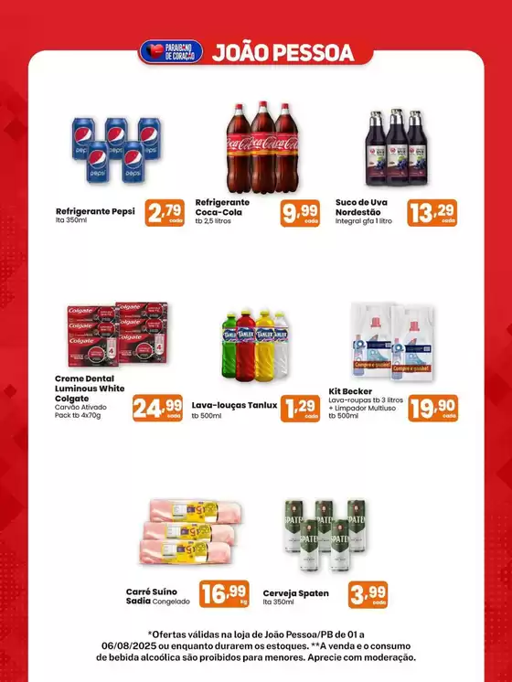 Pechinchas e ofertas atuais