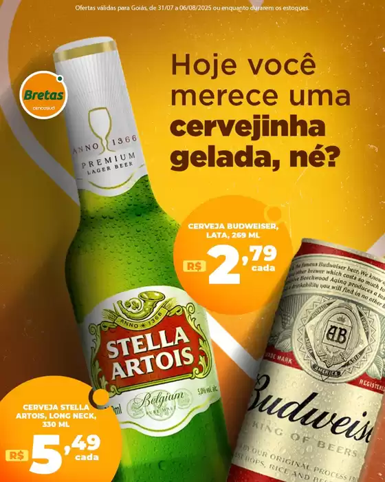 Promoções especiais em andamento