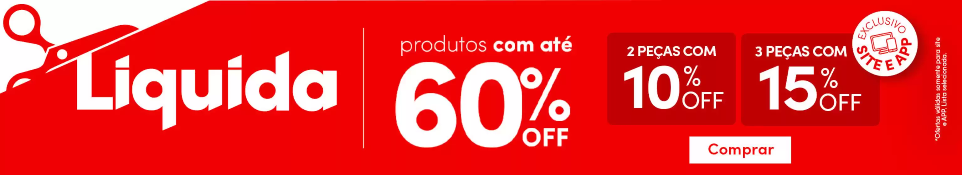 Pechinchas e ofertas atuais