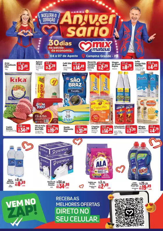 Pechinchas e ofertas atuais