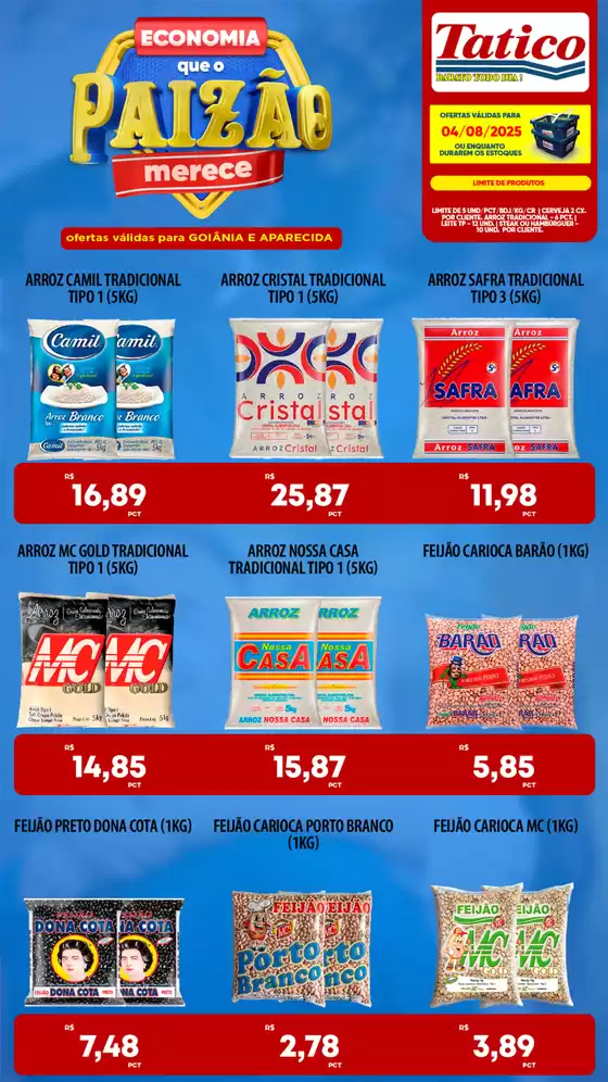 Catálogo Tatico em Abelardo Luz | Melhores ofertas e descontos | 2025-08-04T00:00:00.000Z - 2025-08-04T00:00:00.000Z