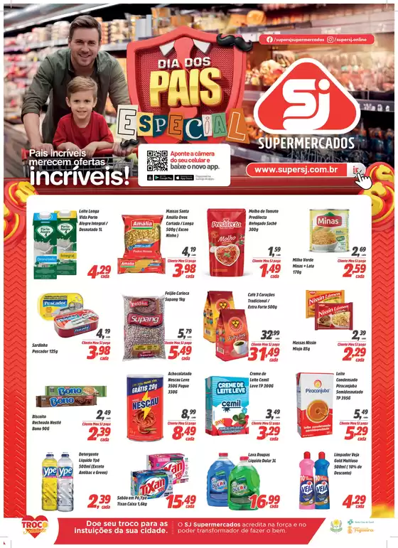 Catálogo Sj Supermercados em Minas Novas | Encarte Sj Supermercados | 2025-08-04T00:00:00.000Z - 2025-08-13T00:00:00.000Z