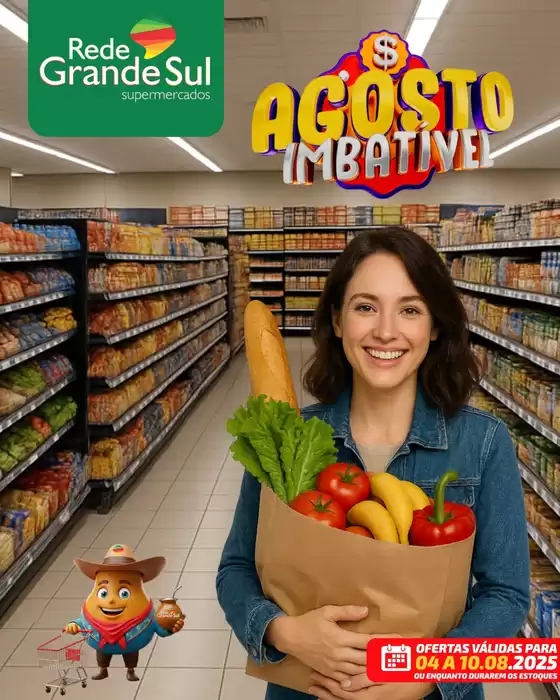 Catálogo Rede Grande Sul em Ribeirópolis | Agosto Imbatível | 2025-08-04T00:00:00.000Z - 2025-08-10T00:00:00.000Z