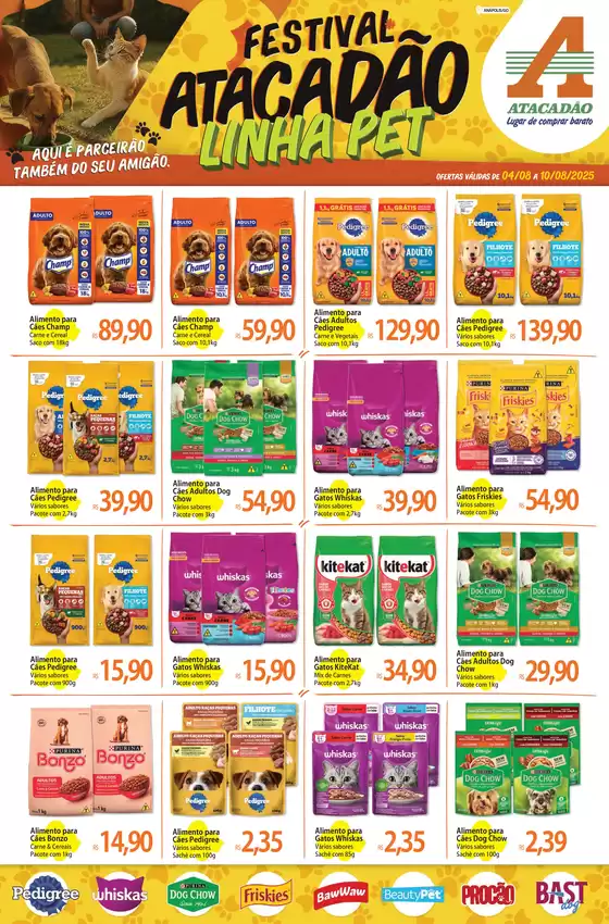 Promoções especiais em andamento