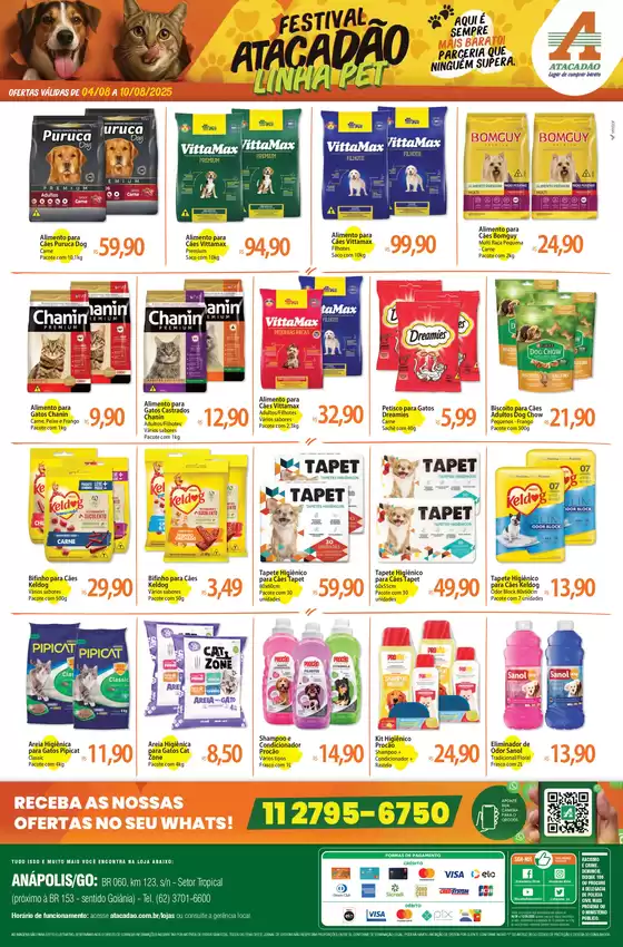 Promoções especiais em andamento