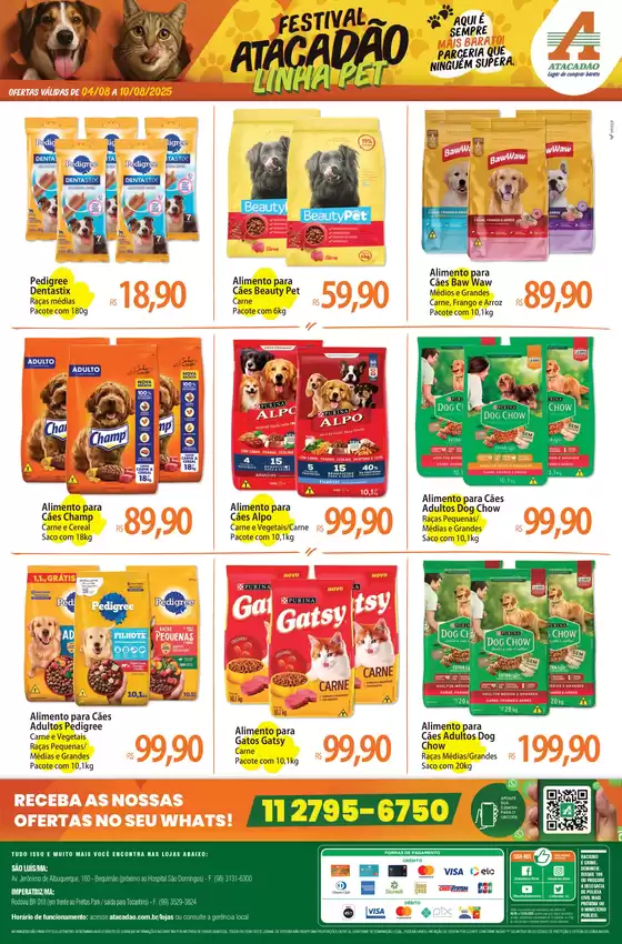 Ofertas exclusivas para nossos clientes