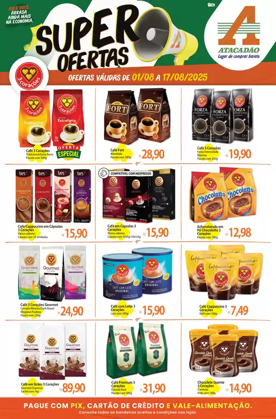 Catálogo Atacadão em Betim | Descubra ofertas atraentes | 2025-08-05T00:00:00.000Z - 2025-08-17T00:00:00.000Z