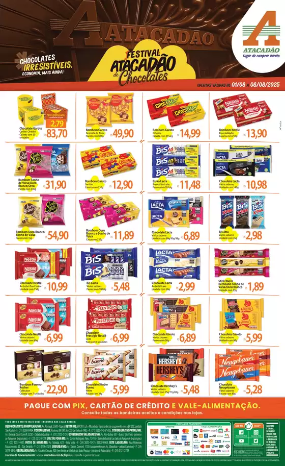 Catálogo Atacadão em Betim | Ótima oferta para todos os clientes | 2025-08-05T00:00:00.000Z - 2025-08-08T00:00:00.000Z
