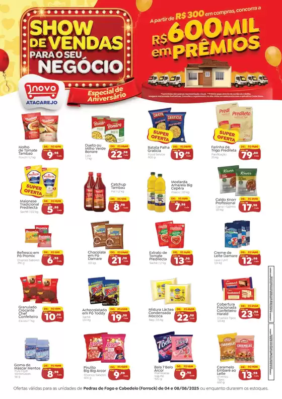 Catálogo Novo Atacarejo em Lençóis Paulista | Economize agora com nossas ofertas | 2025-08-04T00:00:00.000Z - 2025-08-08T00:00:00.000Z