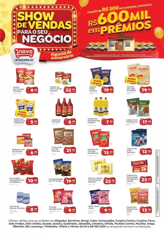Catálogo Novo Atacarejo em Nova Friburgo | Descubra ofertas atraentes | 2025-08-04T00:00:00.000Z - 2025-08-08T00:00:00.000Z