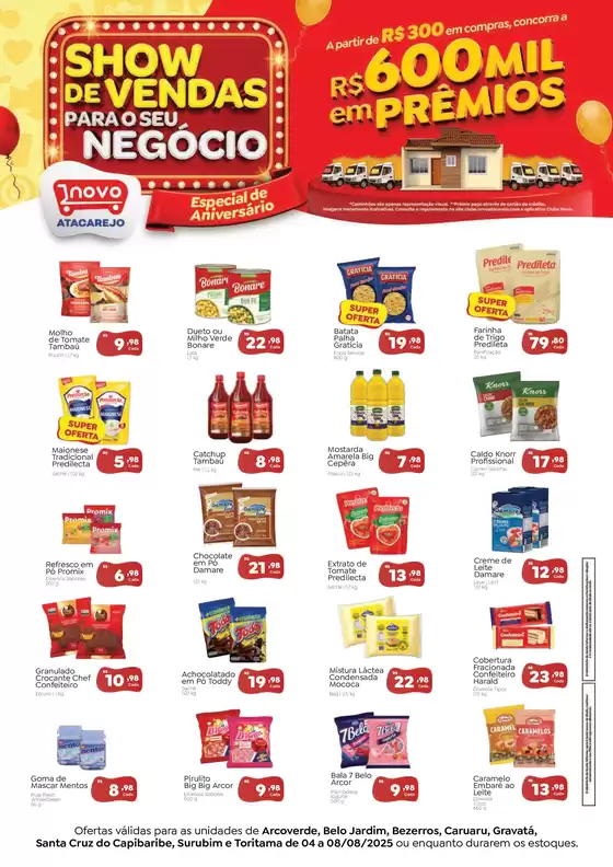 Catálogo Novo Atacarejo em Arroio dos Ratos | Nossas melhores ofertas para você | 2025-08-04T00:00:00.000Z - 2025-08-08T00:00:00.000Z
