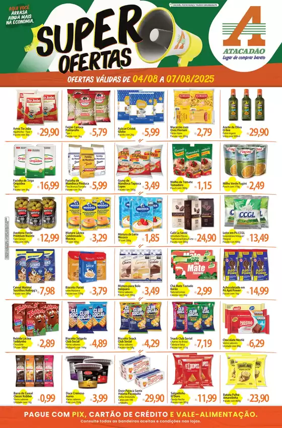 Ótima oferta para todos os clientes