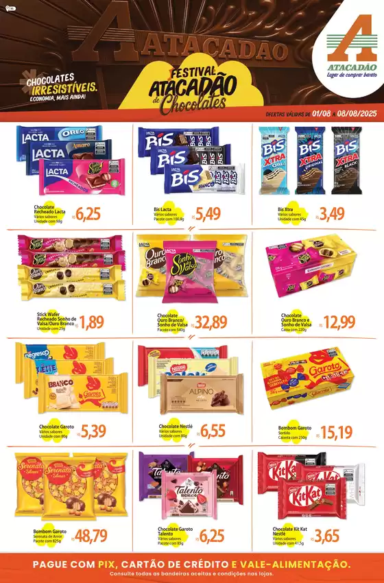 Catálogo Atacadão em Pelotas | Grandes descontos em produtos selecionados | 2025-08-05T00:00:00.000Z - 2025-08-08T00:00:00.000Z
