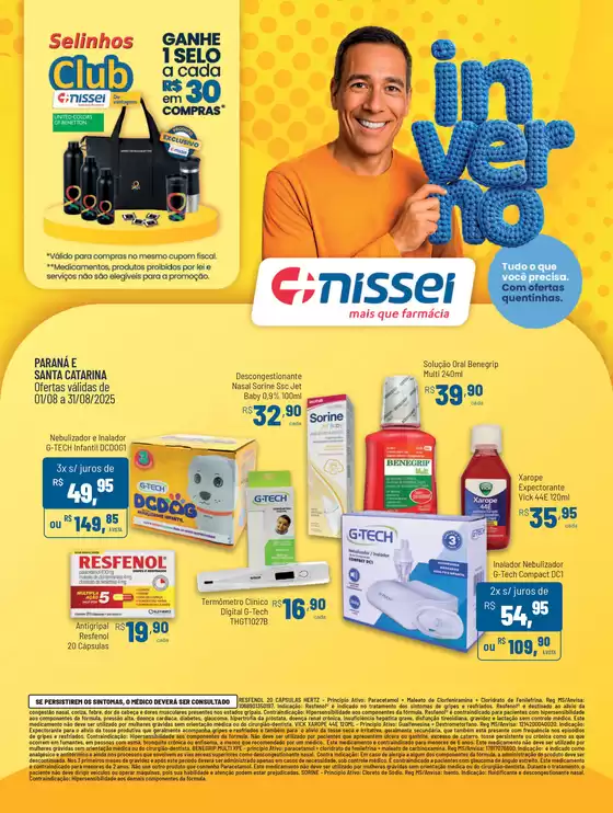 Catálogo Farmácias Nissei em Floriano |  Preços “POR” válido para o Estado do Paraná  | 2025-08-05T00:00:00.000Z - 2025-08-31T00:00:00.000Z