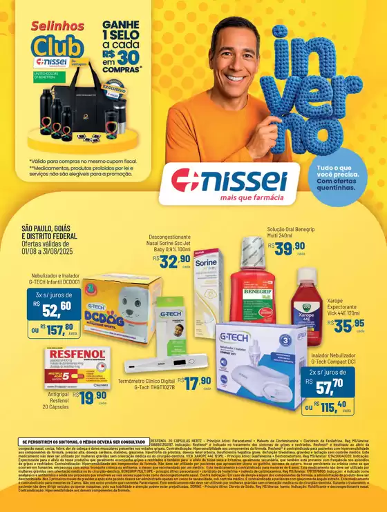 Catálogo Farmácias Nissei em Floriano | Preços “POR” válido para o Estado de São Paulo  | 2025-08-05T00:00:00.000Z - 2025-08-31T00:00:00.000Z