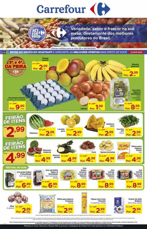 Descontos e promoções