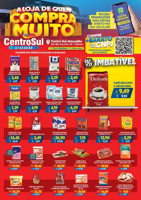 Grandes descontos em produtos selecionados