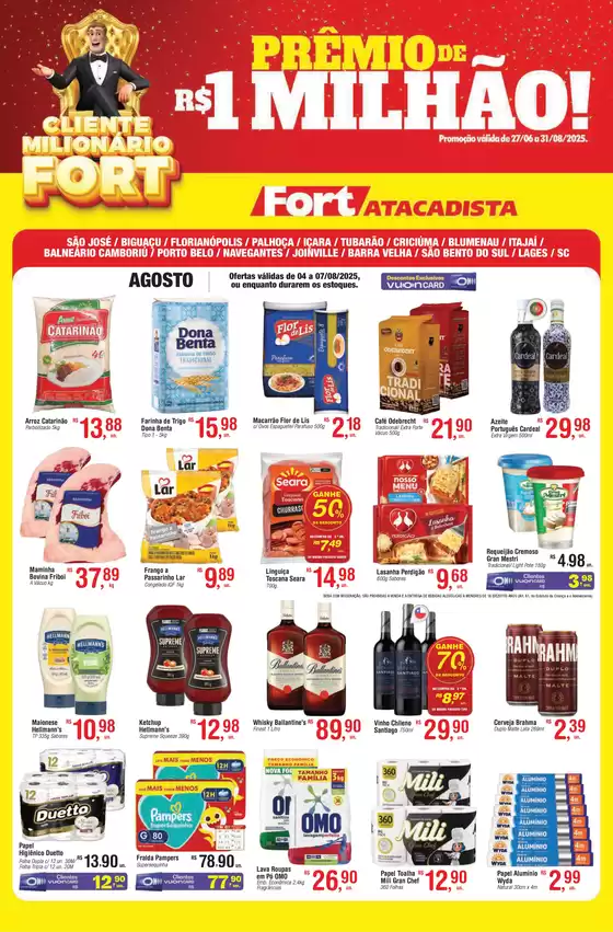 Catálogo Fort Atacadista em Biguaçu | SC Fort Semanal 1ed 04 a 07 AGO 25 Regional | 2025-08-05T00:00:00.000Z - 2025-08-07T00:00:00.000Z