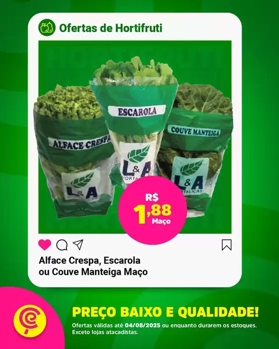 Ofertas exclusivas e pechinchas
