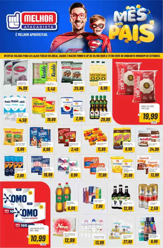 Catálogo Melhor Atacadista em Formosa | Melhor Atacadista - Tabloide Mês dos Pais | 2025-08-04T00:00:00.000Z - 2025-08-17T00:00:00.000Z
