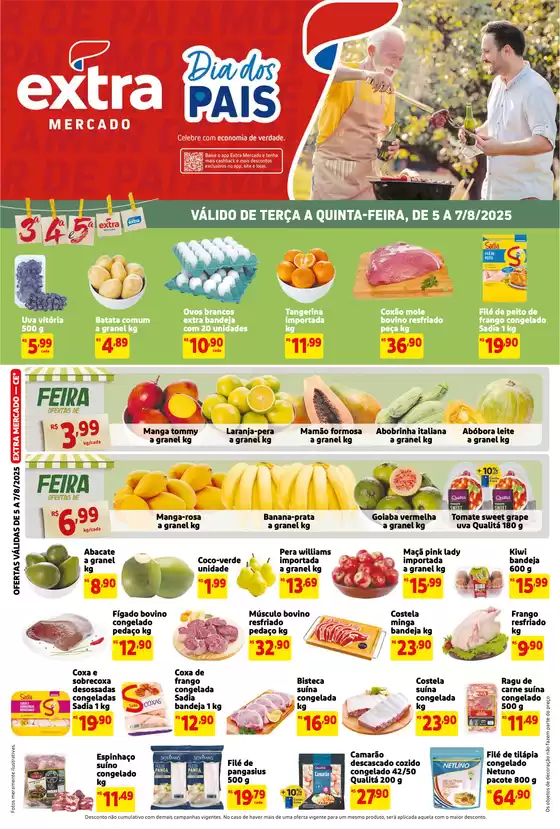 Catálogo Mercado Extra em Fortaleza | Ofertas e promoções atuais | 2025-08-05T00:00:00.000Z - 2025-08-07T00:00:00.000Z