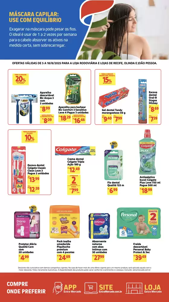 Ofertas especiais atraentes para todos