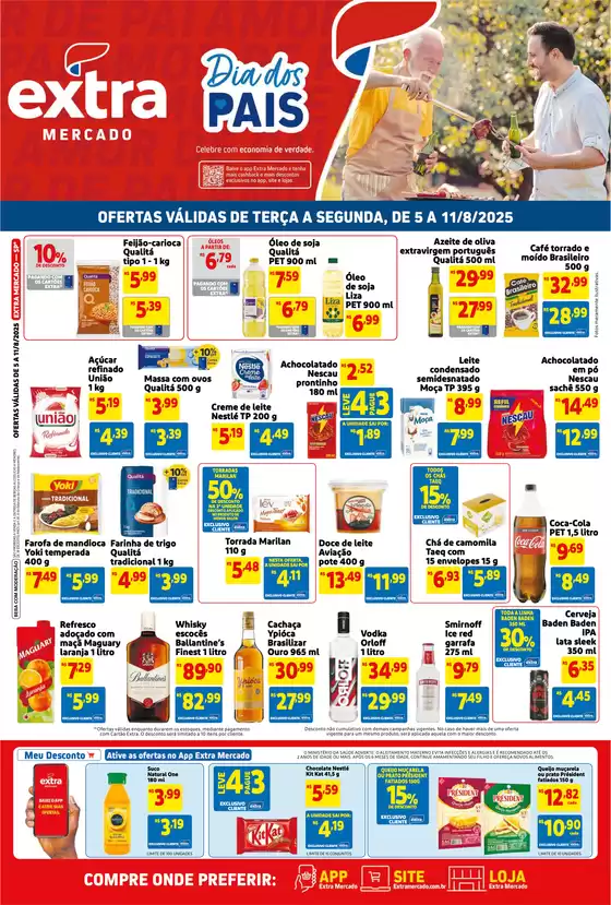 Catálogo Mercado Extra em São Paulo | Descubra ofertas atraentes | 2025-08-05T00:00:00.000Z - 2025-08-11T00:00:00.000Z