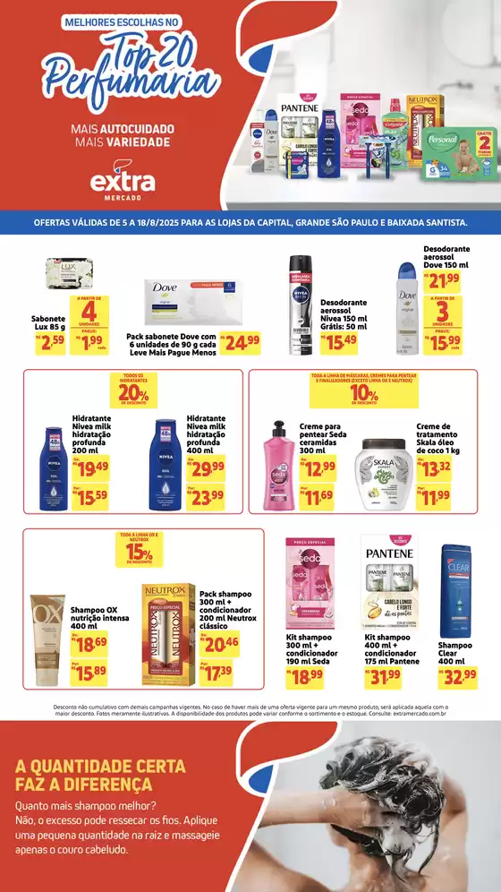Catálogo Mercado Extra em São Paulo | Ofertas exclusivas e pechinchas | 2025-08-05T00:00:00.000Z - 2025-08-18T00:00:00.000Z