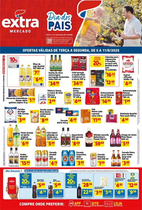 Catálogo Extra em Rio de Janeiro | Promoções especiais em andamento | 2025-08-05T00:00:00.000Z - 2025-08-11T00:00:00.000Z