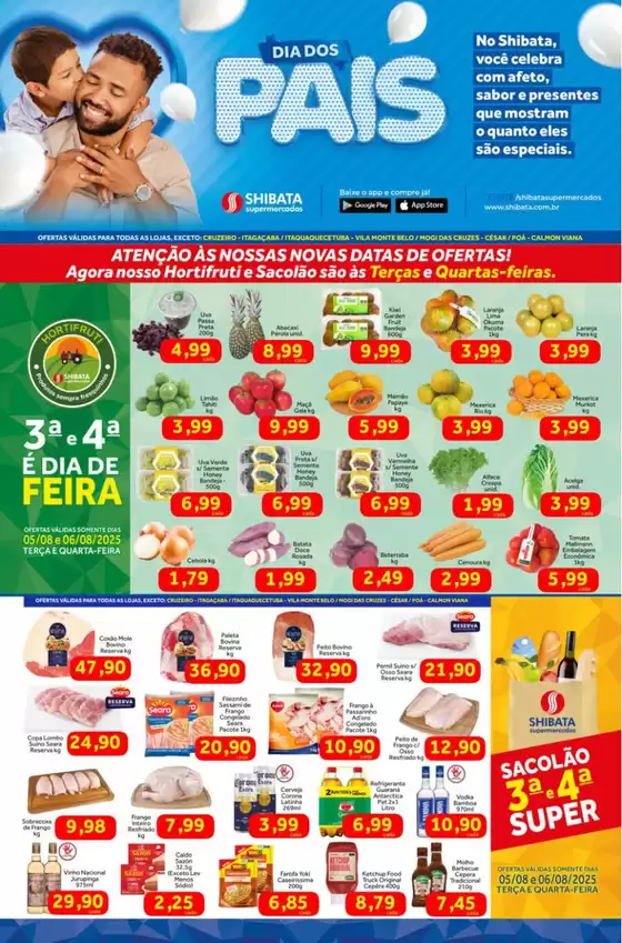 Catálogo Shibata Supermercados em Monte Alto | Encarte Shibata Supermercados | 2025-08-05T00:00:00.000Z - 2025-08-06T00:00:00.000Z
