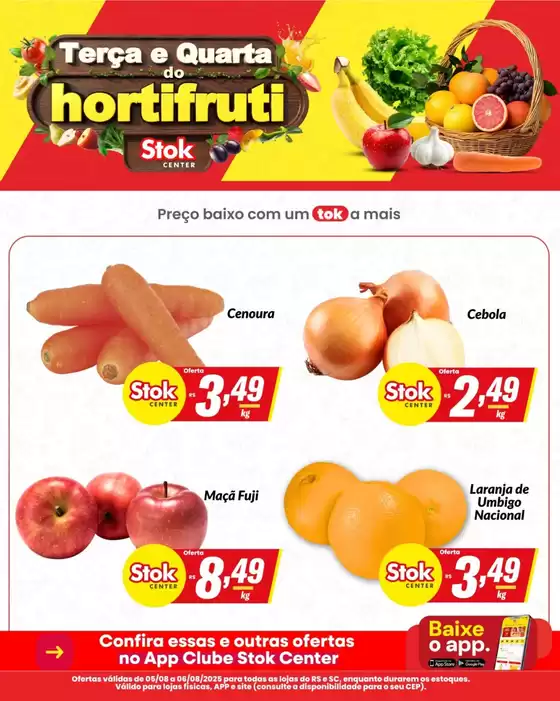 Catálogo Stok Center em Guaíba | Encarte Stok Center | 2025-08-05T00:00:00.000Z - 2025-08-06T00:00:00.000Z
