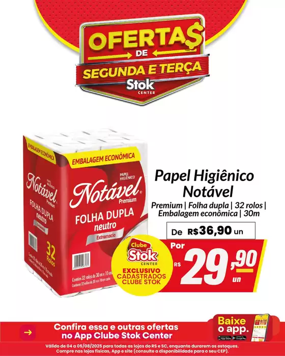 Catálogo Stok Center em Guaíba | Melhores ofertas para todos os clientes | 2025-08-04T00:00:00.000Z - 2025-08-05T00:00:00.000Z
