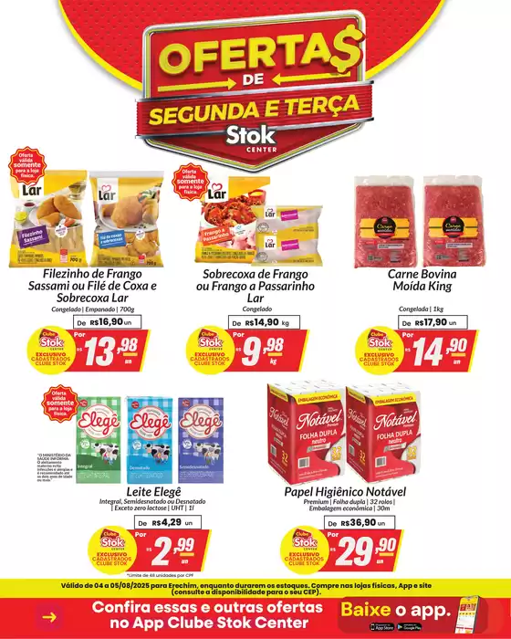 Catálogo Stok Center em São Leopoldo | Encarte Stok Center Ofertas Segunda E Terça | 2025-05-04T00:00:00.000Z - 2025-08-05T00:00:00.000Z