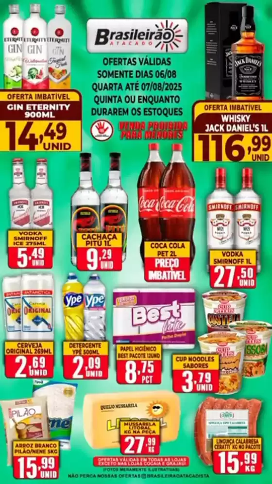 Catálogo Brasileirão Atacado em Paranã | Oferta Brasileirão | 2025-08-06T00:00:00.000Z - 2025-08-07T00:00:00.000Z