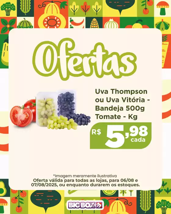Catálogo Big Box em Paraguaçu | Melhores ofertas para todos os caçadores de pechinchas | 2025-08-06T00:00:00.000Z - 2025-08-07T00:00:00.000Z
