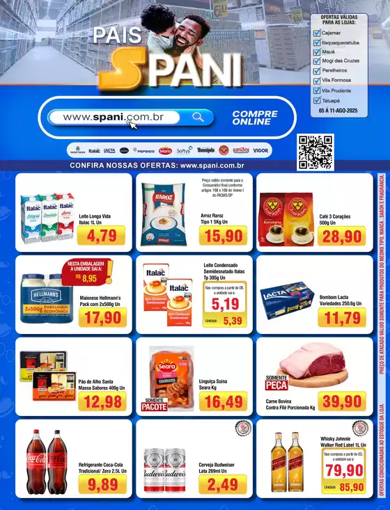 Catálogo Spani Atacadista em Várzea Paulista | Melhores ofertas para todos os caçadores de pechinchas | 2025-08-06T00:00:00.000Z - 2025-08-12T00:00:00.000Z