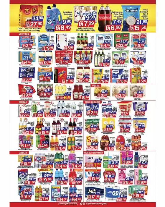 Encarte Supermercados Gricki