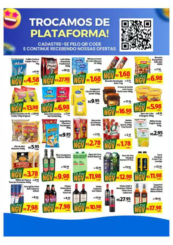 Ofertas exclusivas para nossos clientes